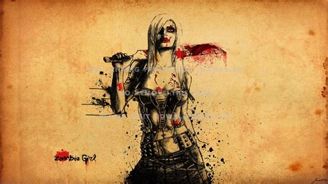 Zombie Girl Hd Wallpapers Wallpaper Cave