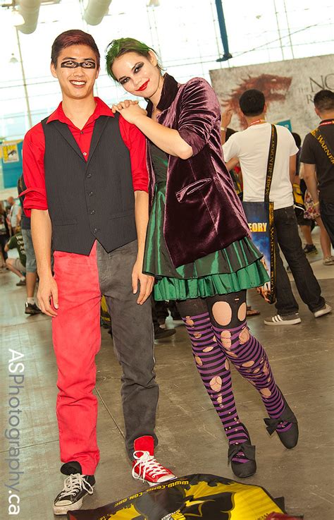 Male Harley Quinn And Female Joker At Comic Con Sdcc 2012