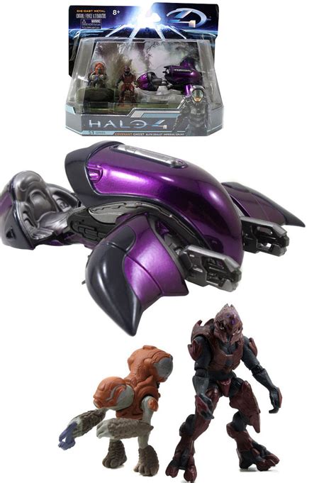 Halo 4 Die Cast 42 Covenant Ghost Elite And Grunt Figures Images At
