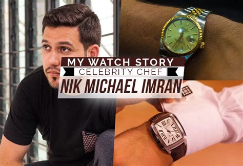 When not in his chef whites, he likes to dress down. My Watch Story: Celebrity Chef Nik Michael Imran - KLNOW