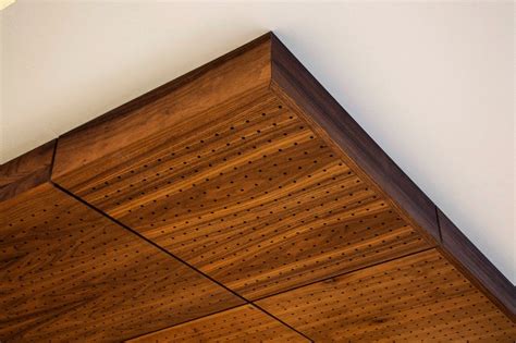 The hunter douglas veneered wood linear range consists of panels. True™ Wood Ceiling Panels | Wood Veneer Ceiling Panels ...