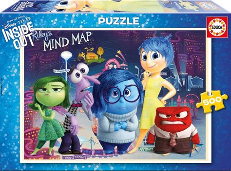 Puzzle Disney Pixar Inside Out Educa 16335 500 Pieces Jigsaw Puzzles