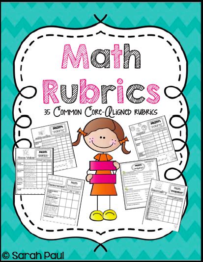 Sarahs First Grade Snippets Common Core Math Rubrics For First Grade
