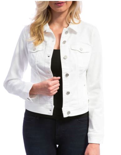 5 Ways To Wear A White Denim Jacket My Closet Edit