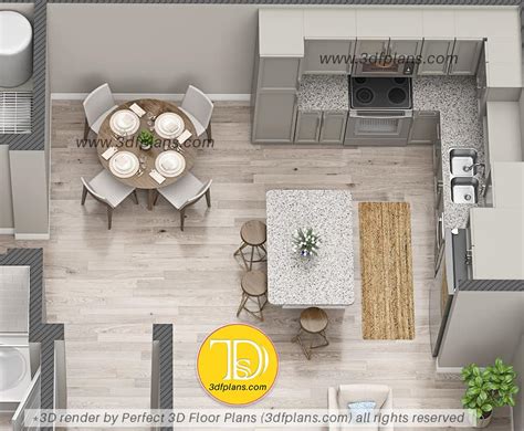 3d Floor Plans Of Luxury Apartments In St Johns Florida 3d Floor Plans