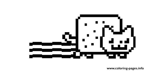 Nyan Cat Free Coloring Pages