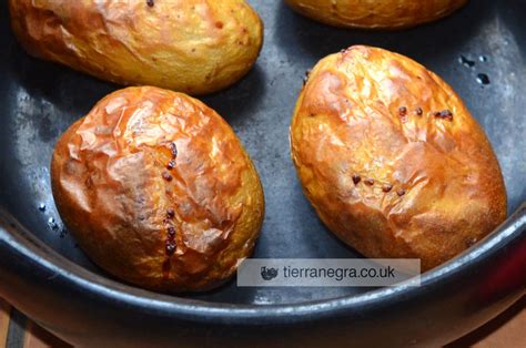 Jacket Potatoes Baked In A Clay Pot Natural Cooking