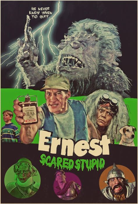 The Horrors Of Halloween Ernest Scared Stupid 1991 Fan Artwork