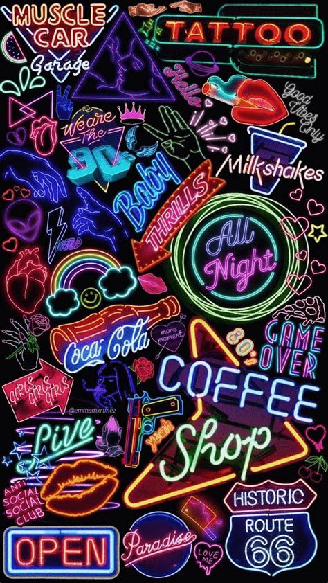 Bright Neon Iphone Wallpapers Top Free Bright Neon Iphone Backgrounds