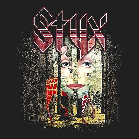 Styx T Shirt Grand Illusion Album Art Styx Shirt