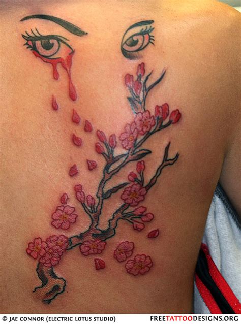 Cherry Blossom Tattoo Designs For Women The Tattoo Designs