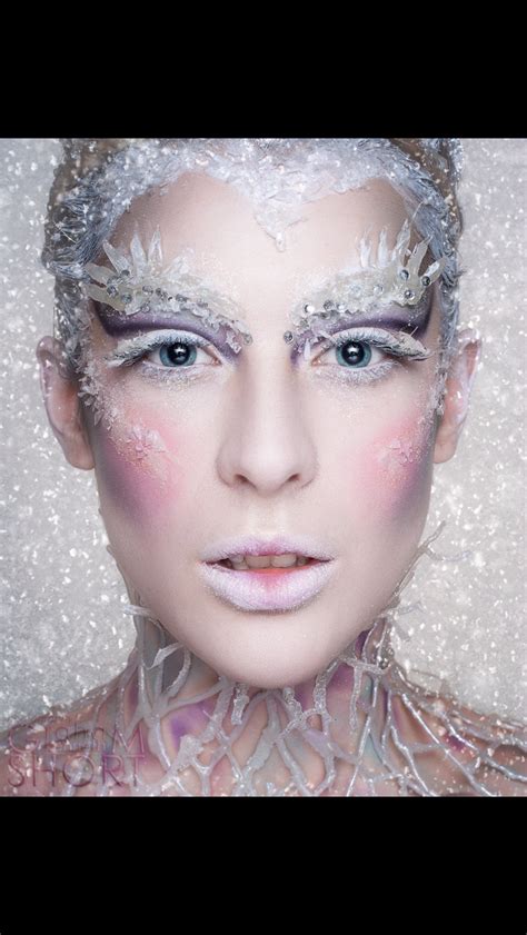 Pin By Zoe Maitland On Fantasy Make Up Snow Queen Makeup Ice Queen