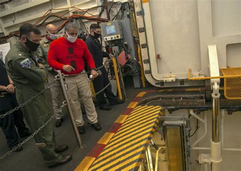 Navy Verifies Uss Gerald R Fords Sixth Advanced Weapons Elevator