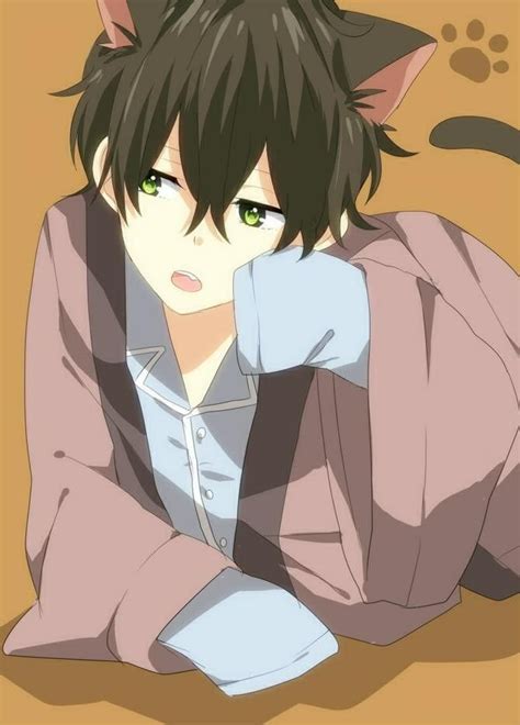 Pin by Maruko 5555 on انمي اولاد | Anime cat boy, Neko boy, Anime art