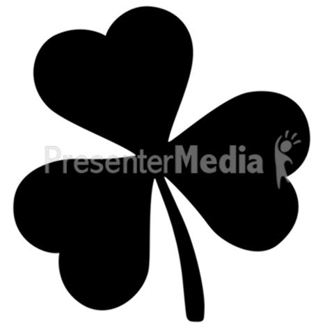 Download High Quality Shamrock Clipart Silhouette Transparent Png