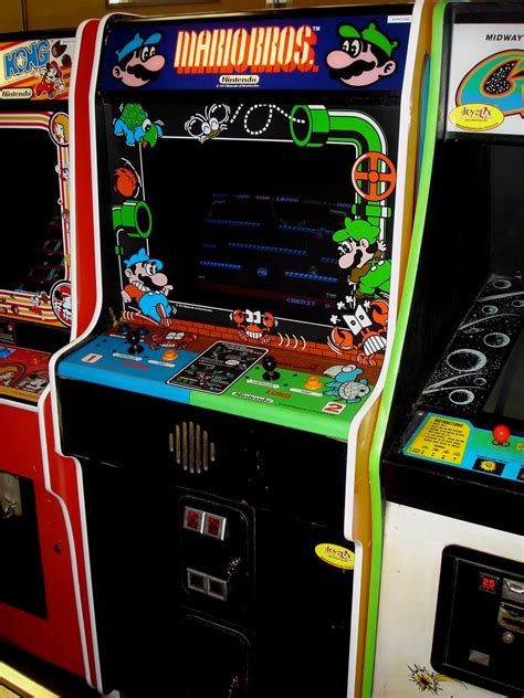 Mario Bros1983 Pinball Machines Old Style Gaming Retro Arcade