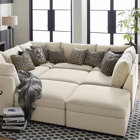 Buy Custom Upholstered U Shaped Sectional At Bassett Furniture Large