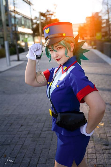 officer jenny from pokemon cosplay