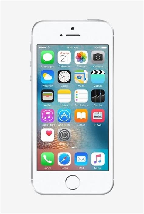 Buy Apple Iphone Se 32gb Silver Online At Best Price Tata Cliq