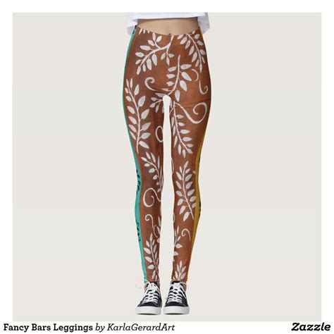 Fancy Bars Leggings | Cheetah print leggings, Leggings pattern, Leggings design