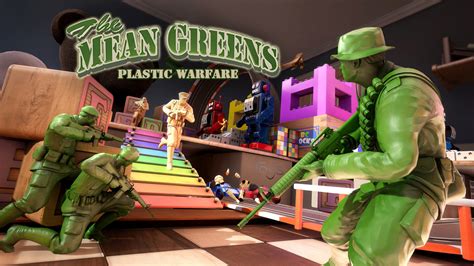 Join The Fight The Mean Greens Plastic Warfare Is Available Today On