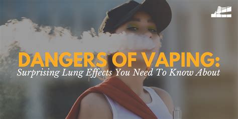 Dangers Of Vaping Surprising Lung Effects You Need To Know About — Bay