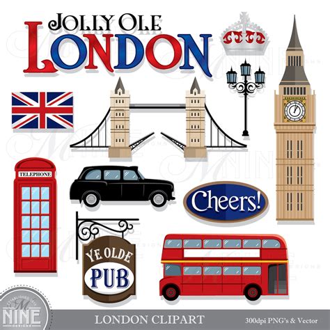 London Clip Art London Theme Clipart Download London Clip Art