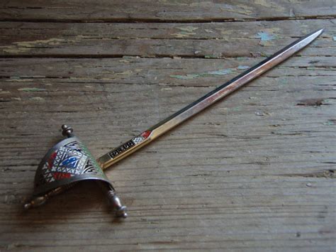 Vintage Letter Opener Toledo Spain Souvenir Sword