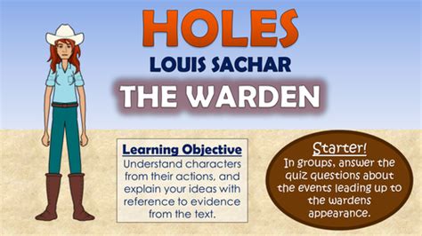Holes The Warden Teaching Resources