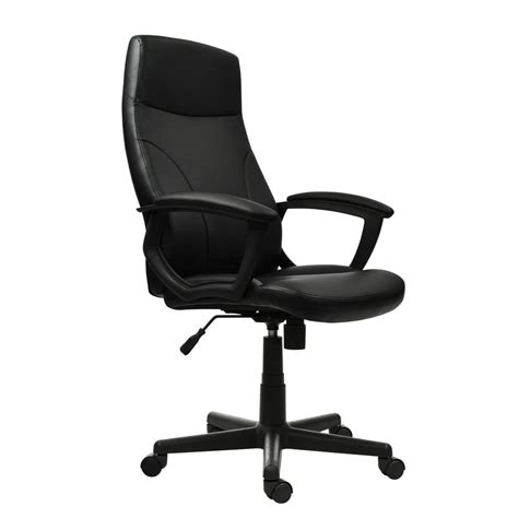 Techni Mobili Medium Back Office Chair With Tilt And Height Adjustment