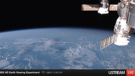 Watch Astonishing Live Video Of The Earth From The International Space