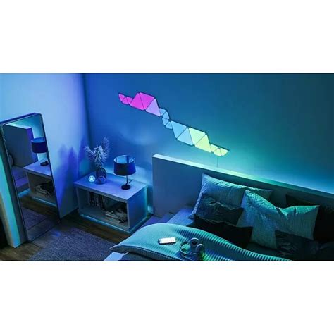 Nanoleaf Led Panel Shapes Triangles Er Starter Set Generation Box