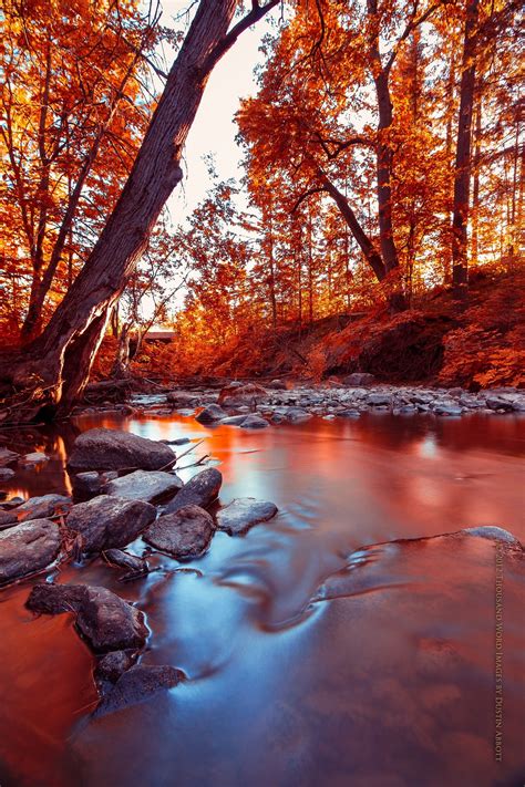 Flowing Into Autumn Beautiful Nature Beautiful Landscapes Autumn Scenes