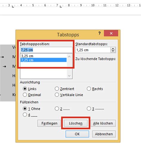 By default, a word document is always set up with the same alignment, indention, and spacing settings. Word Tabulator: Tabstopps richtig nutzen und Abstände ...
