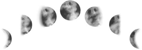 Phases Of The Moon Transparent Png