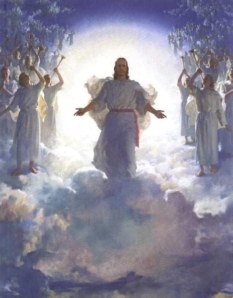 Jesus In The Clouds Ascension Of Jesus Christ Jesus