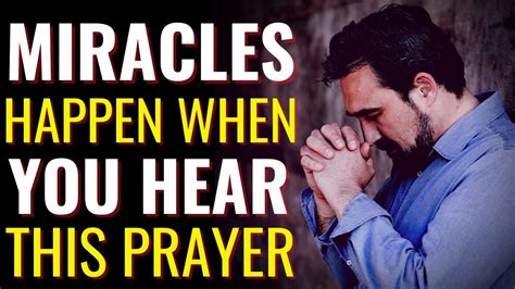 All Night Prayer Miracles Happen When You Hear This Prayer Youtube