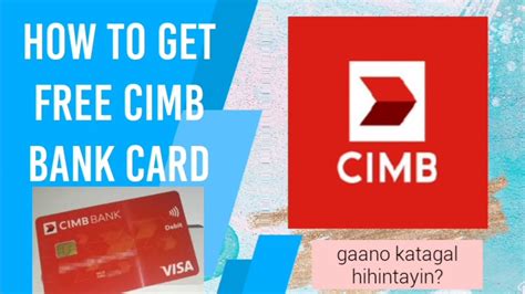 Pay on the go anytime, anywhere with cimb debit cards. How to Get FREE CIMB BANK CARD|CIMB| VISA PAYWAVE DEBIT ...