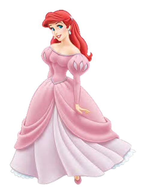 Arielgallery Disneywiki Ariel Dress Ariel Pink Dress Princess Ariel Dress
