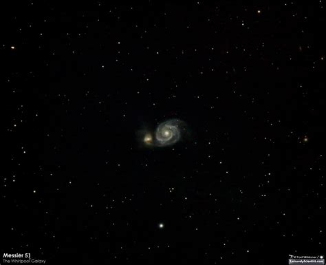 A Quick View Of Messier 51 M51 Whirlpool Galaxy Rastronomy
