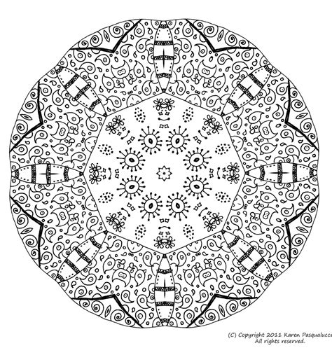 Mandala To Color Difficult 16 Difficult Mandalas For Adults