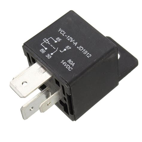 Find 4 Pin Relay Relays Heavy 12V 80A 80 SPST For Car Truck