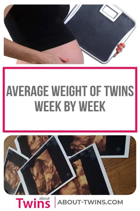 Twin Fetal Weight Chart Estimated Growth Week By Week About Twins