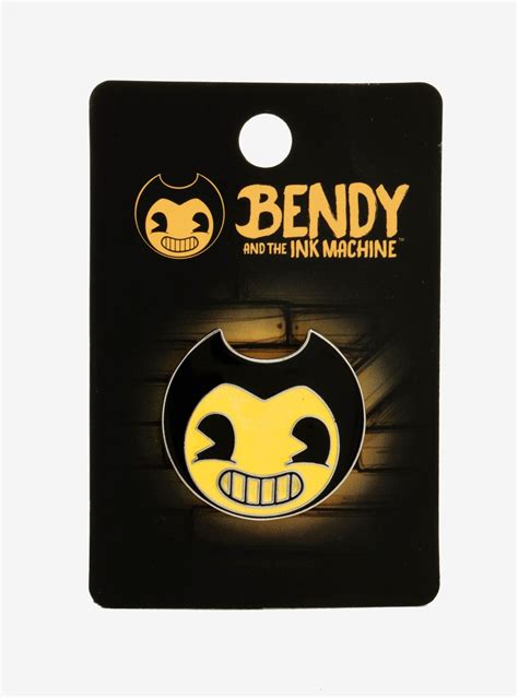 Bendy And The Ink Machine Bendy Face Enamel Pin Alternate Bendy