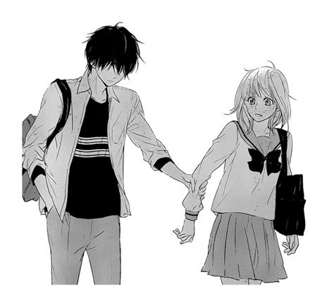 Free Cute Anime Couples Black And White Download Free Clip