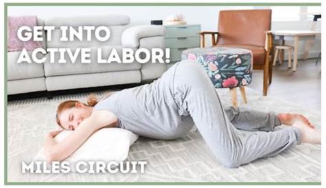 How to GET INTO ACTIVE LABOR| Miles Circuit Stretches to ACTIVATE LABOR