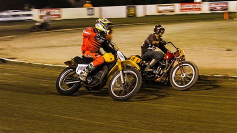 Vintage Flat Track Racing Photo Recap Hot August Nights Hell On Wheels