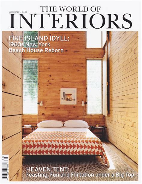 Jamb As Seen In The World Of Interiors Magazine Issue August 2014