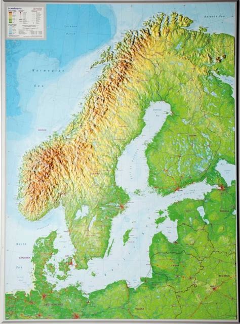 Scandinavian Mountains Map Photos Cantik