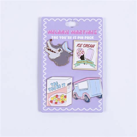 Tag Youre It Pin Pack Accessories Melanie Martinez Enamel Pins